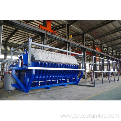 Ceramic Vacuum Filter for Beneficiation